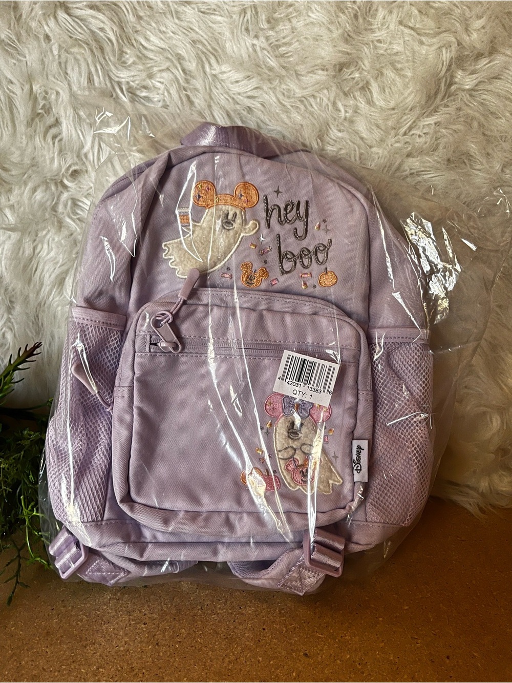 Disney Parks 2026 Mickey Minnie Mouse Cutie Ghost Halloween Backpack Hey Boo - Picture 7 of 7